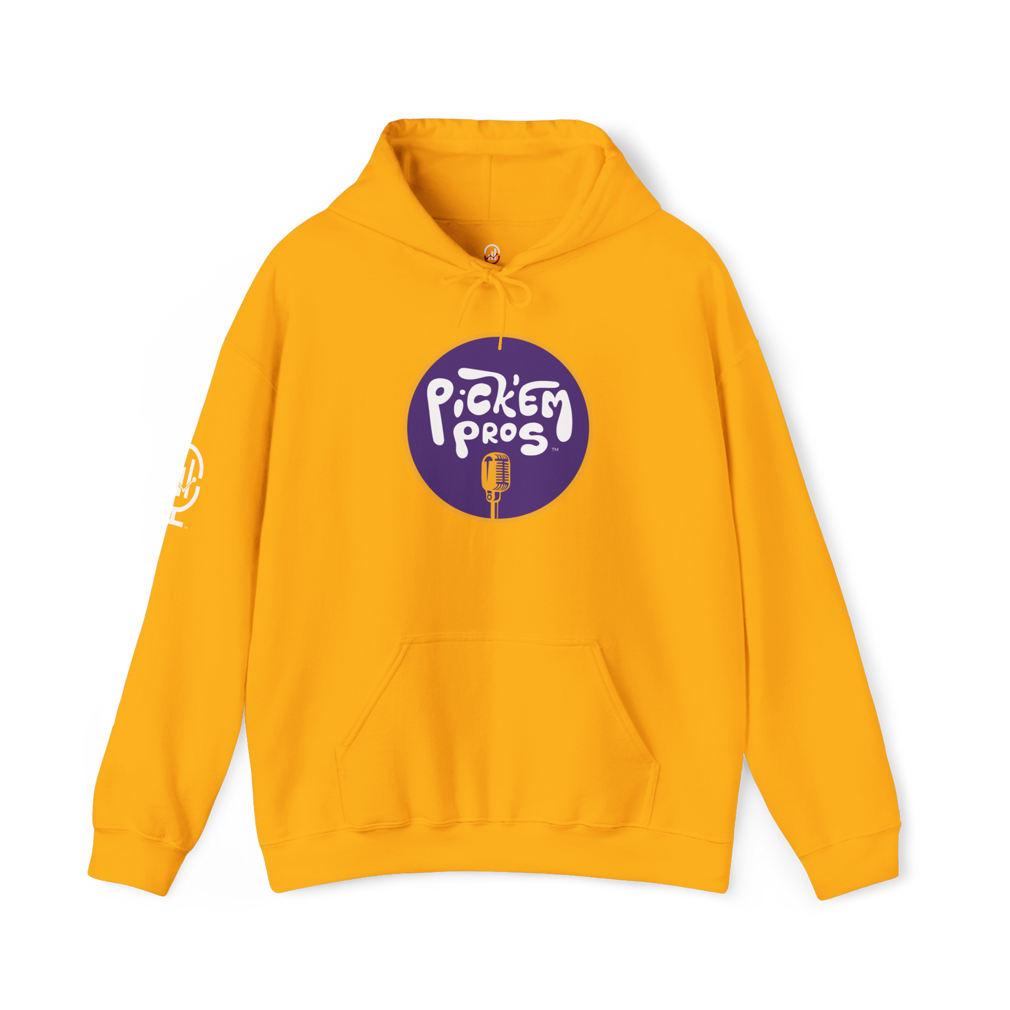 Retro Hoodie - Purple & Gold Colorway - Heavyweight