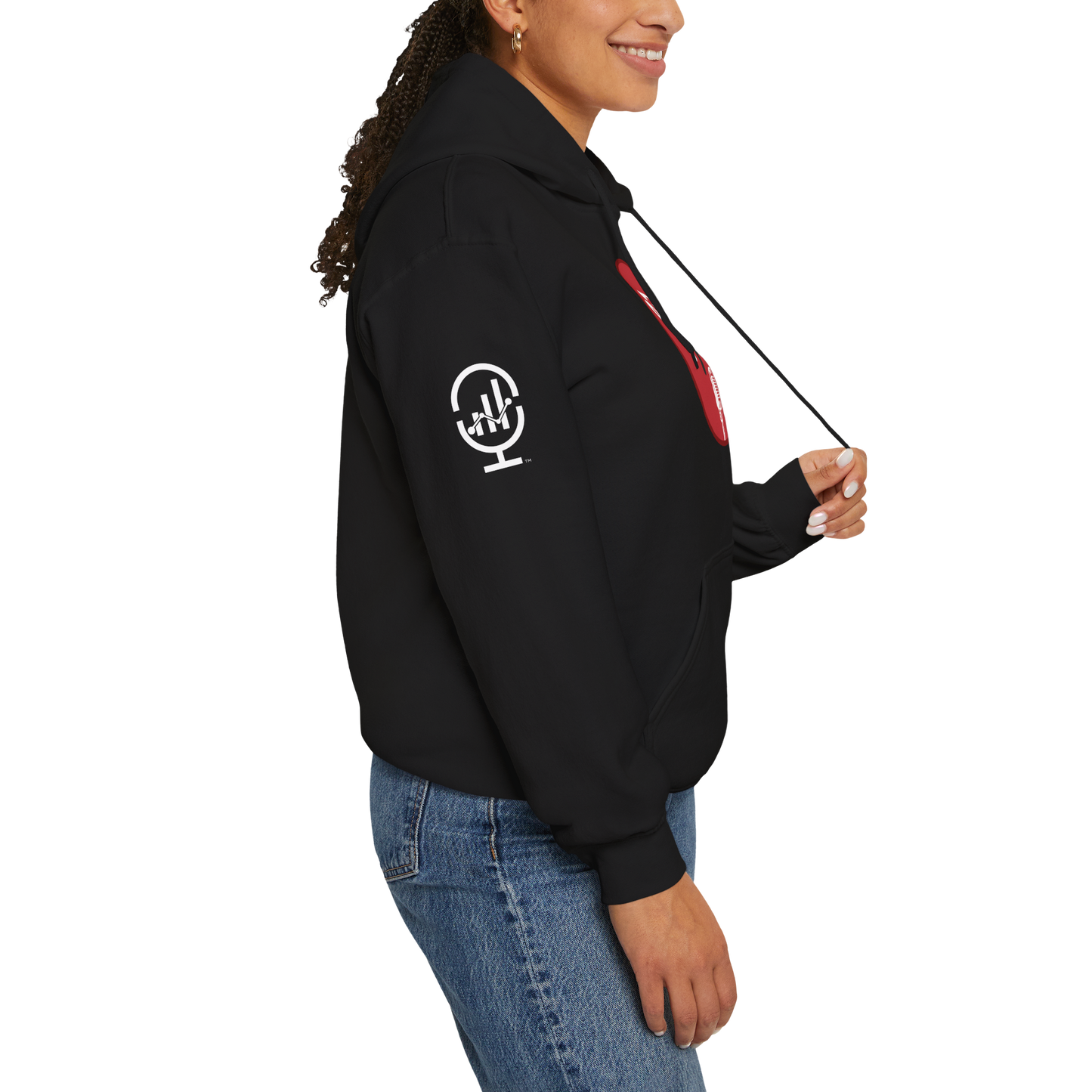 Retro Hoodie - Red Colorway - Heavyweight